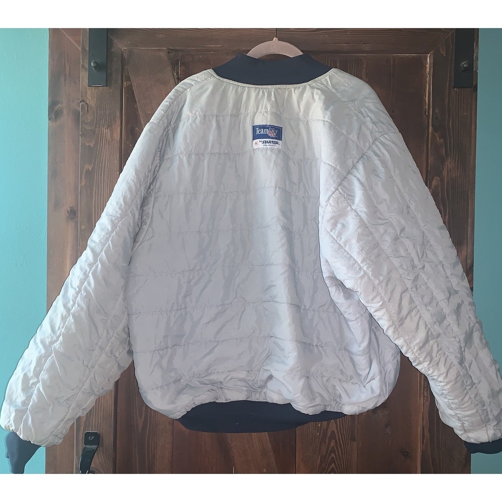 Dallas Cowboys‎ Vintage 90s Team NFL Starter Jacket Size XL New Haven CT EUC - Picture 8 of 14